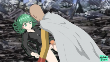 การ์ตูนโป๊ญี่ปุ่น พี่โล้นสวิงกิ้งเย็ดกับฮีโร่สาวหัวเขียว One Punch Man & Tatsumaki จับนางกระแทกรูหีเย็ดแตกใน เย็ดรูหีขาวๆจนน้ำพุ่ง